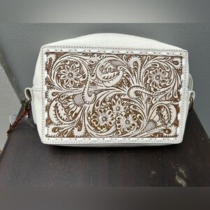 NWT Myra Bag Elegant White Floral Women’s Bag